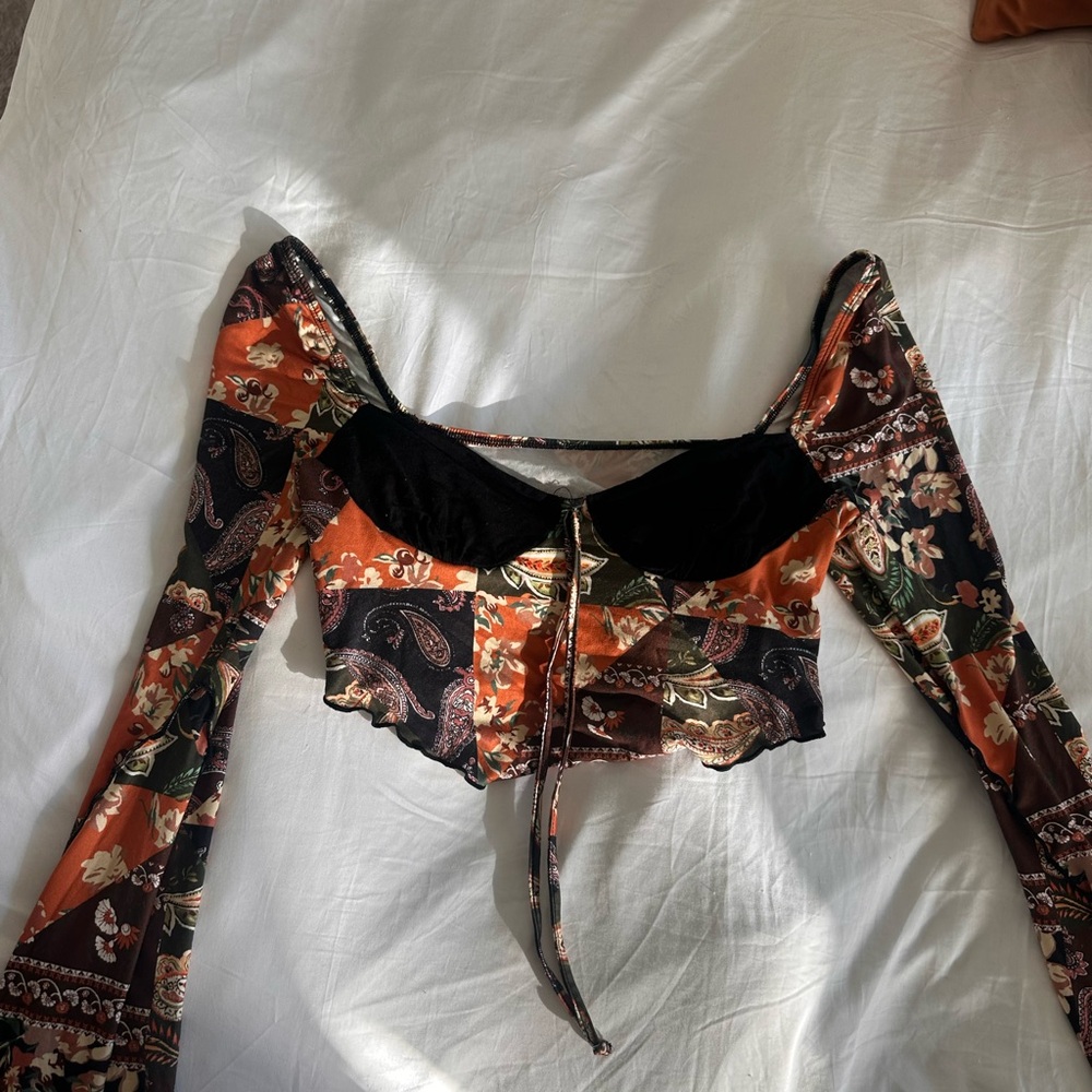 Cute funky crop top